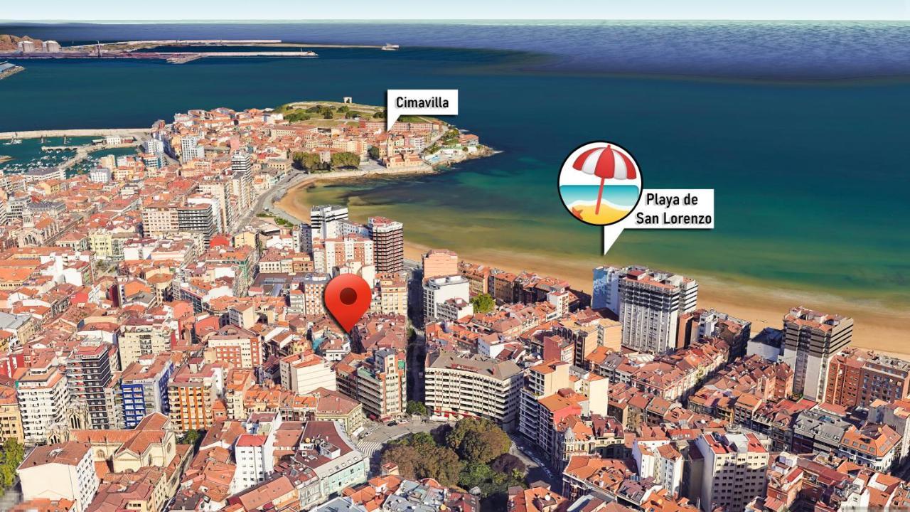 Apartamentos La Gringa Centro Gijon II Obra Nueva Con Posibilidad De Parking ภายนอก รูปภาพ